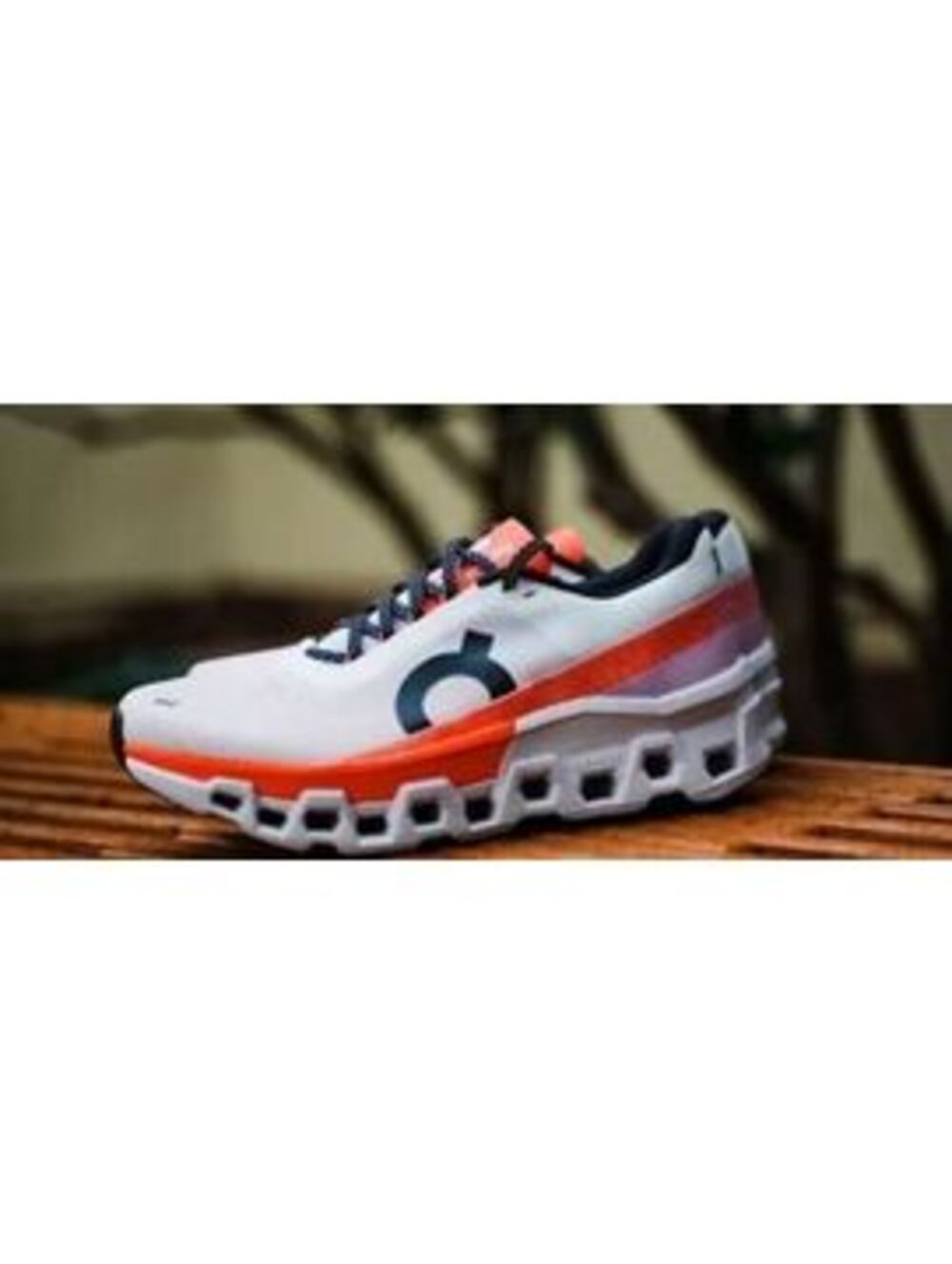 Size 8.5 - Women's On Cloudmonster 2 White Flame - Picture 2 of 9